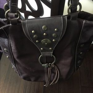 Kate Landry studded HoBo purse